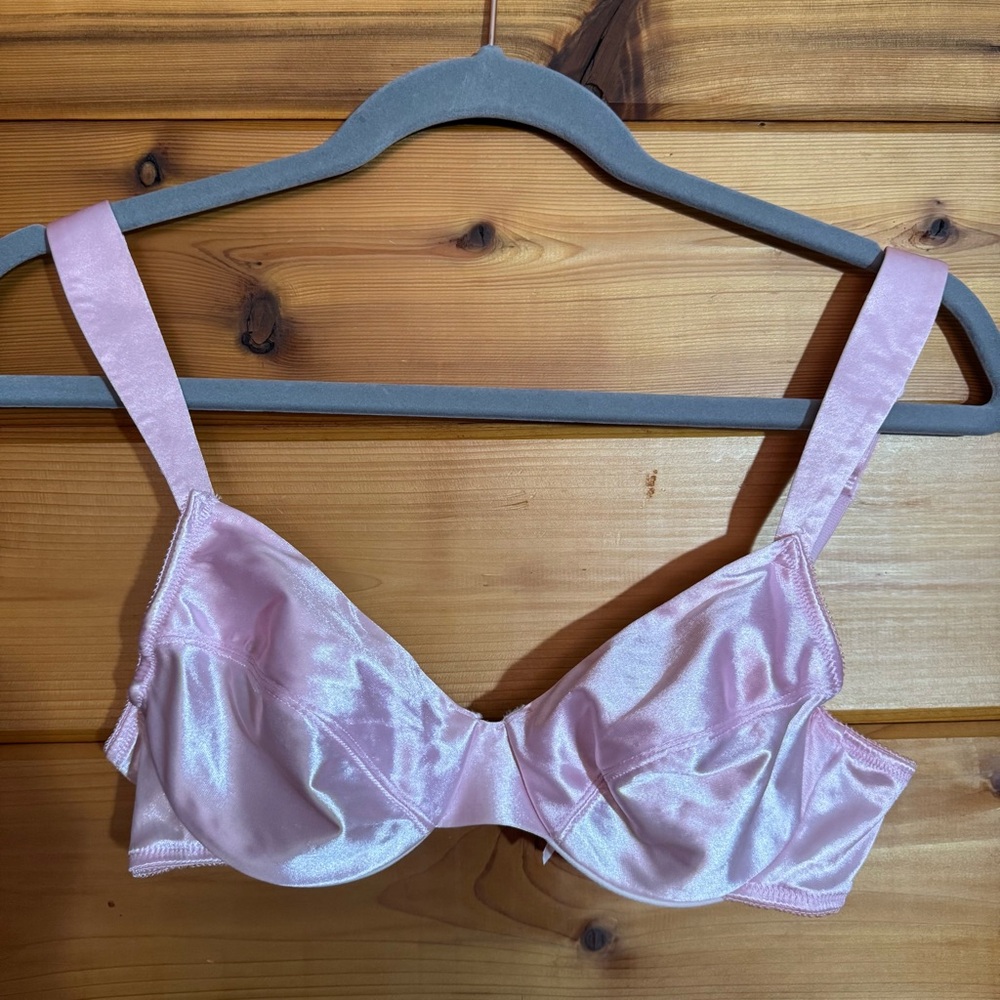 Victoria's Secret Pink Satin Underwire Bra in size 34B